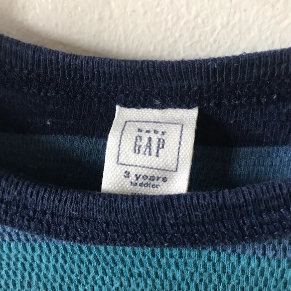 3T Gap Long Sleeved Striped Tee - Picture 9 of 12